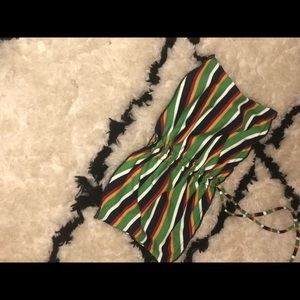 Urban Outfitters Jamaica Tube Top with Tie